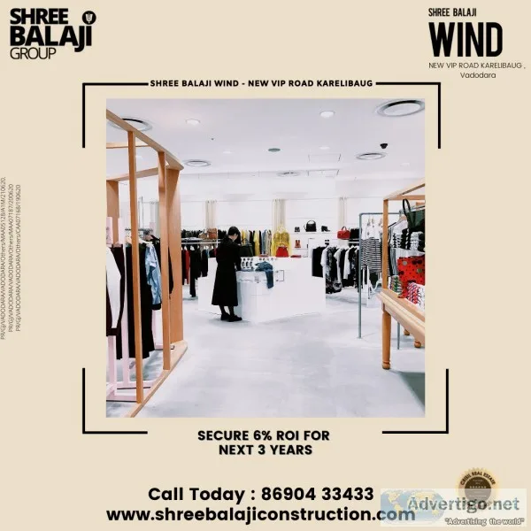 Premium Shops in vadodarasangal cross road Shree Balaji Wind