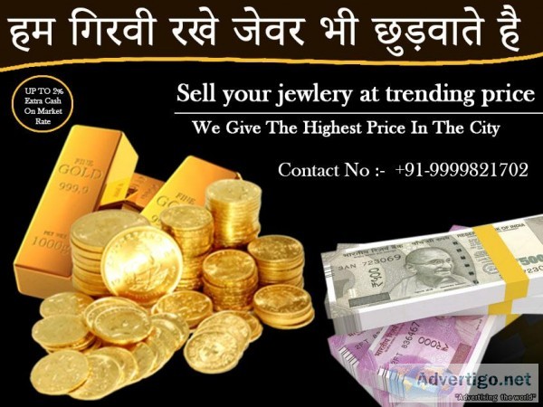 Cash For Gold In Gurgaon