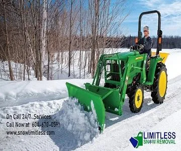 North Vancouver Snow Removal  Limitless Snow Removal