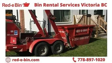 Budget Dumpster Rental in  Victoria BC  Red E Bin