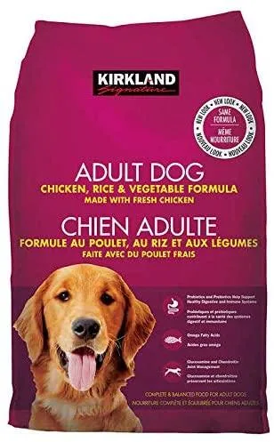 DOG FOOD Kirkland Signature Chicken Rice and Vegetables 40 lb