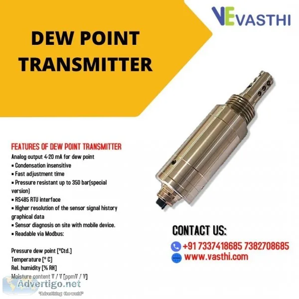 Dew Point Transmitter In Mumbai