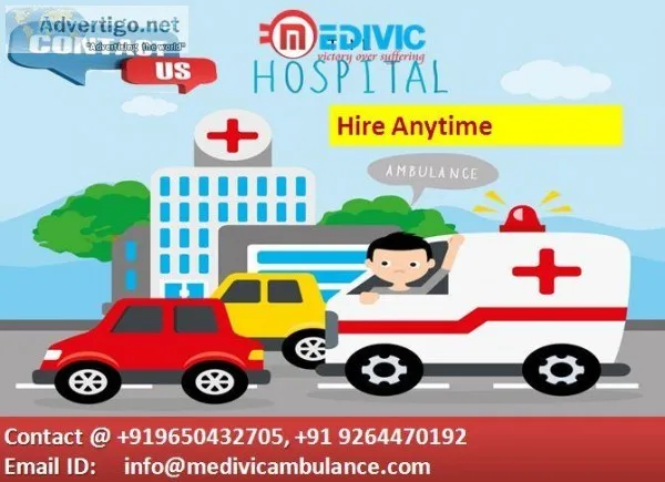Ambulance Service in Patna by Medivic Delivers Cost-Effective Fe