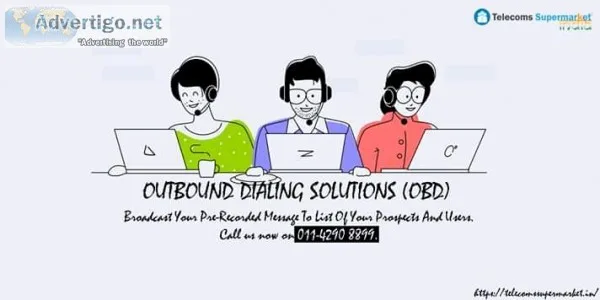 Obd solution-voice broadcasting for business