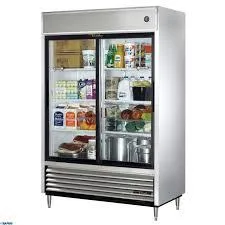 10 True TSD-47G-HC-LD 54 110&quot Two Section Reach In Refrigera