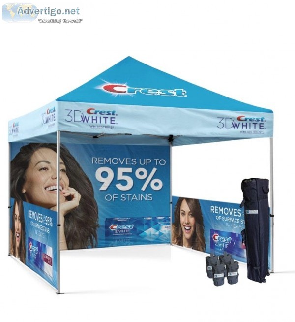 Wide Range of Custom Canopy Tents Packages  Cost Effective