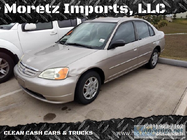 2002 Honda Civic LX Automatic Sedan  Maintained  Warranty