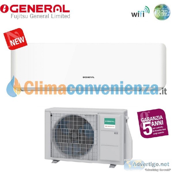 Air Conditioner General Fujitsu Inverter KMTA series 14000 Btu A