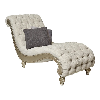 Buy ART Furniture Landmark Danielle Chaise White  Elegant Chaise