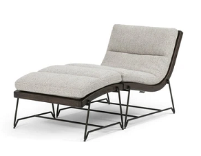 Buy Four Hands Beatrice Chair Ottoman Astor Stone  Elegant Chais