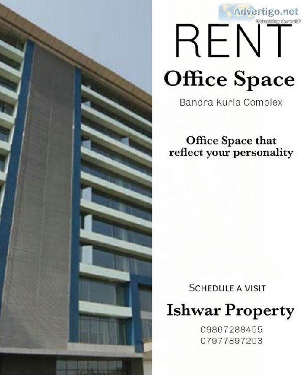 Office Space for Rent in Bandra Kurla Complex Mumbai