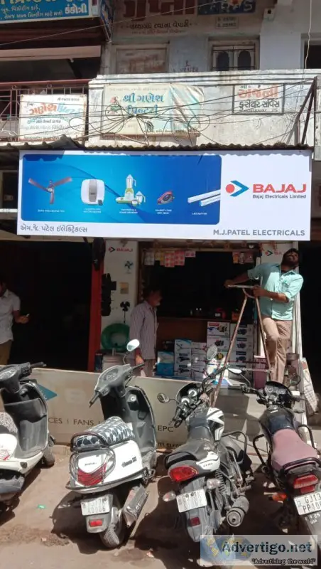 Banner and sign board printing and installation in gujarat