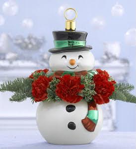 snowman ornament  from ftd 2005 holiday