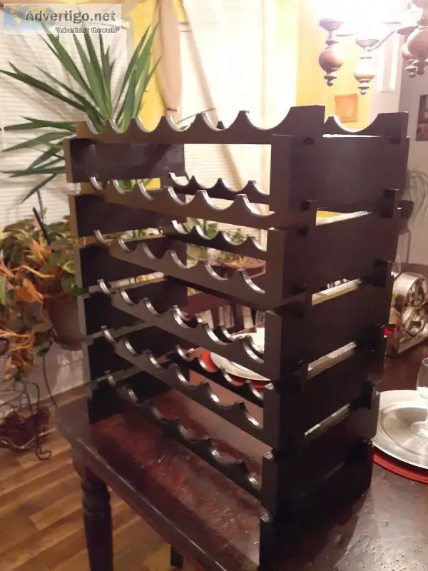 Sturdy wine rack