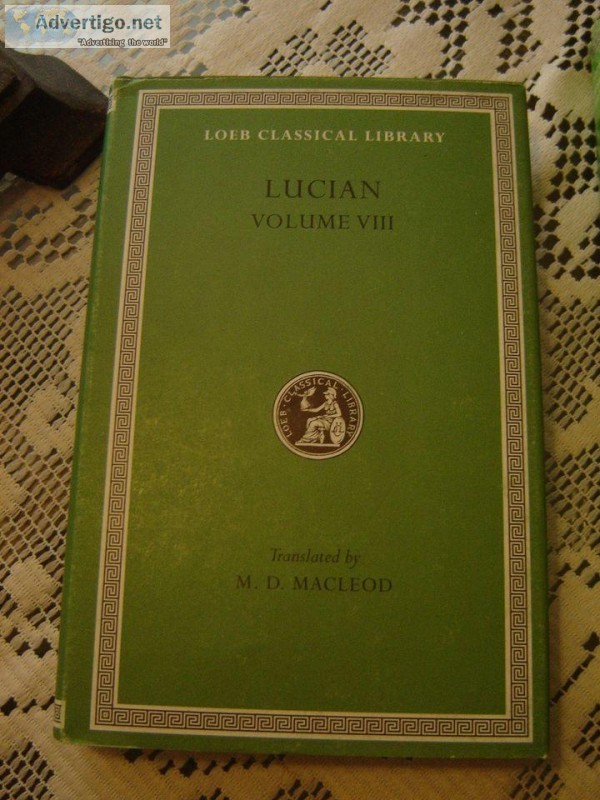 Lucian Volume VIII. with an English translation by M. D. Macleod