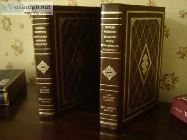 SACRED WRITINGS. The Harvard Classics 2 Volume Set. 30 BOTH.