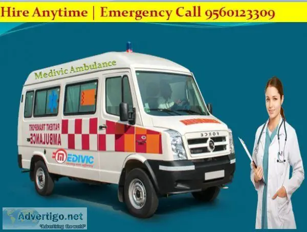 ALS Ambulance Service in Ranchi at Low Cost by Medivic