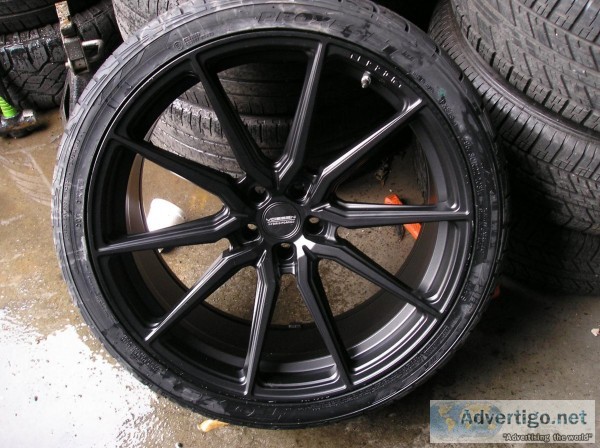 4 22 inch vossen wheels and tires
