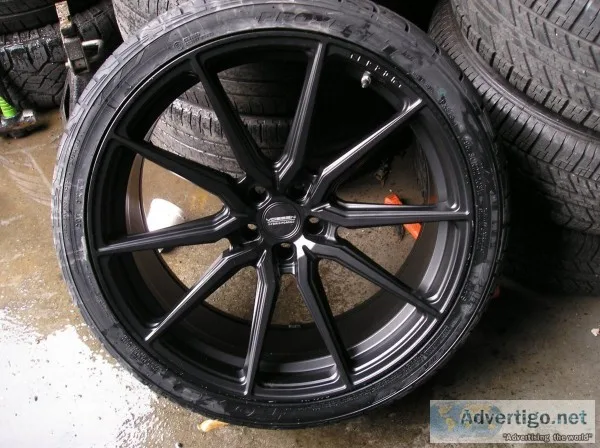 4 22 inch vossen wheels and tires