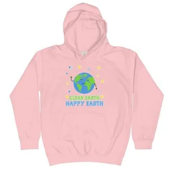 Clean Earth Kids Hoodie