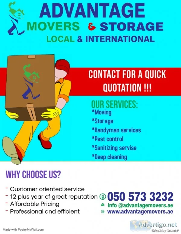 Movers & storage