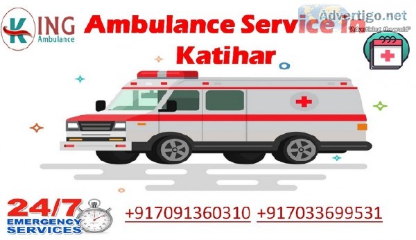 Book Ambulance Service in Katihar at Cost-Effective Price