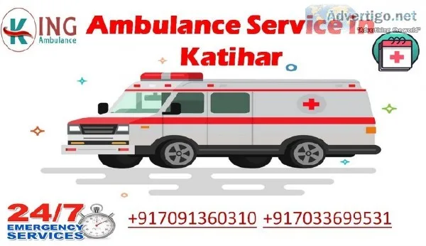 Book Ambulance Service in Katihar at Cost-Effective Price