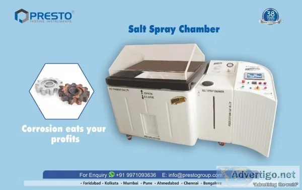 Salt Spray Chamber Manufacturers in India