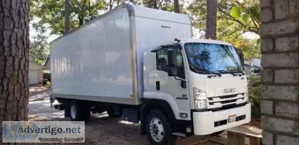 2018 Isuzu FTR Box Truck For Sale In Kingwood Texas 77339