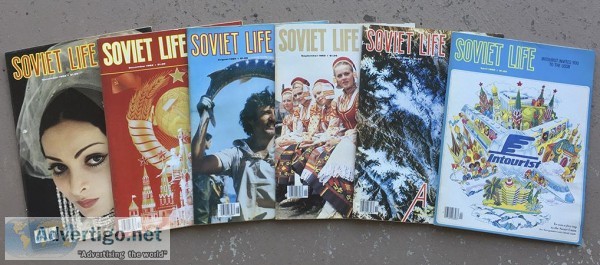 Soviet Life magazines