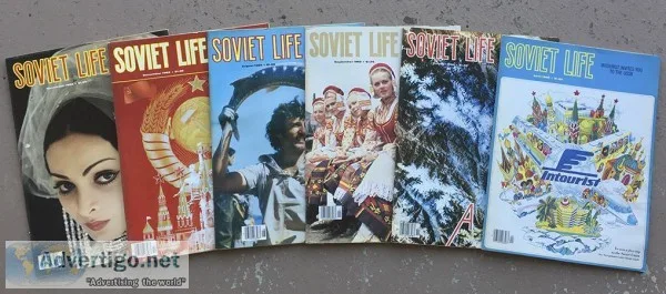 Soviet Life magazines