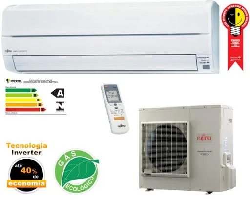 Split Air Conditioner 12000 BTU  s Hot  Cold 220V Fujitsu Invert
