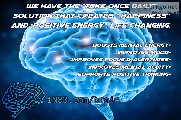 Improve brain function in a snap