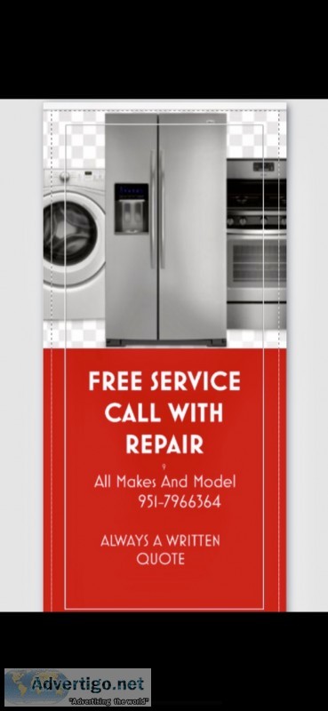 APPLIANCE REPAIR  AC and HEATING  ALL MAKES AND MODELS