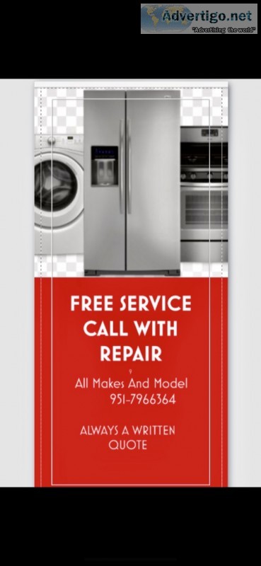 APPLIANCE REPAIR AC and HEATING ALL MAKES AND MODELS