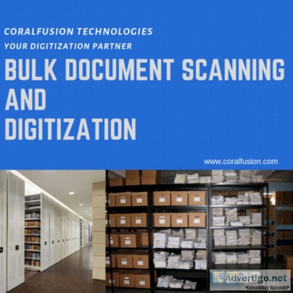 Documents Scanning Digitization Services