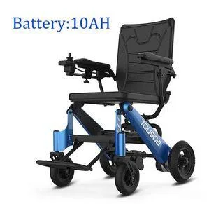 Fashionable New Lightweight Electric Wheelchair for Disabled