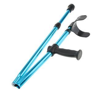 Foldable Walking Forearm Crutches Walking Stick Support Legs for