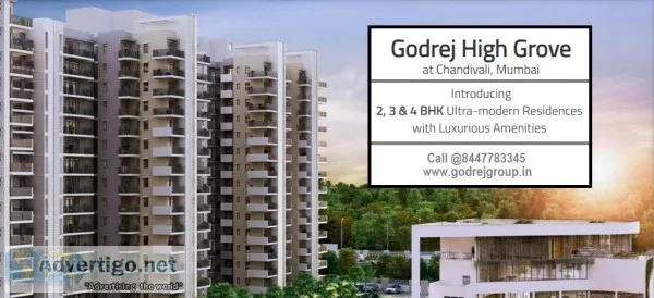 Godrej High Grove Chandivali Mumbai  The distinctive style in se