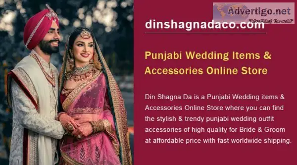 Punjabi wedding items & accessories online store