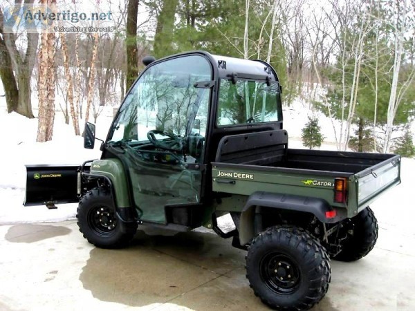 2008 JD XUV Gator 850 Diesel 4x4 wPlow