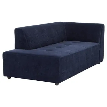 Buy Nuevo Parla Chaise Left Twilight  Elegant Chaises  Graysonli