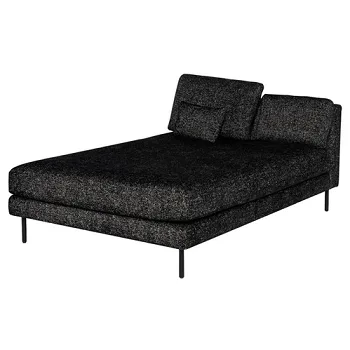 Buy Nuevo Gigi Chaise Salt and Pepper  Elegant Chaises  Graysonl