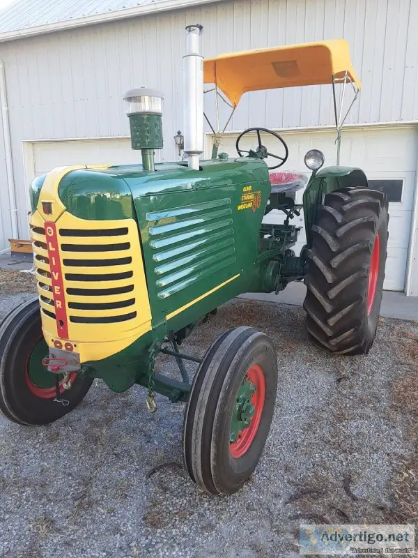 1949 Oliver 88 Standard Gas Tractor For Sale In Plymouth Nebrask