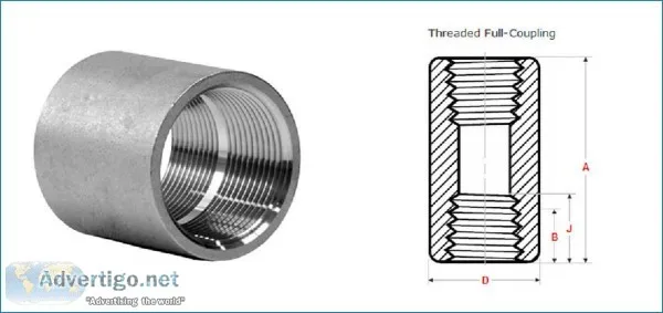 Threaded  Screwed Full Coupling