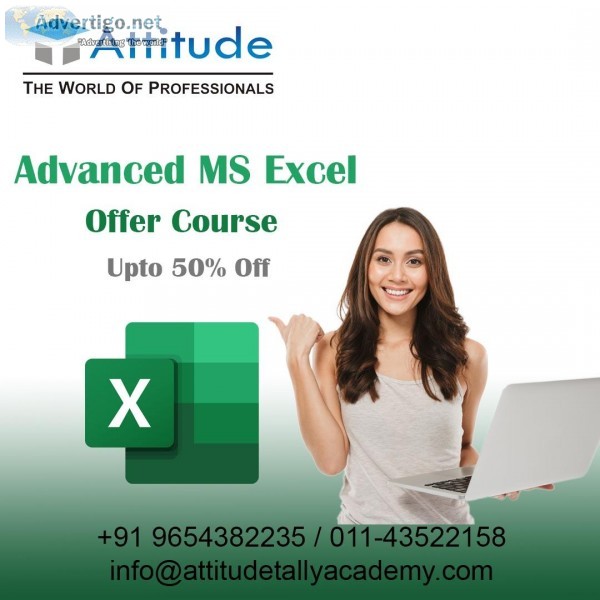 Best Training for Advanced Excel Course in Uttam Nagar