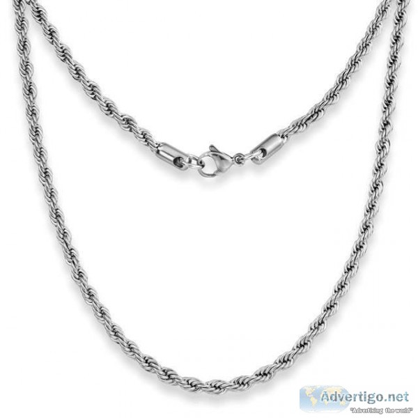 Stainless steel chain  Silvadore.co.uk