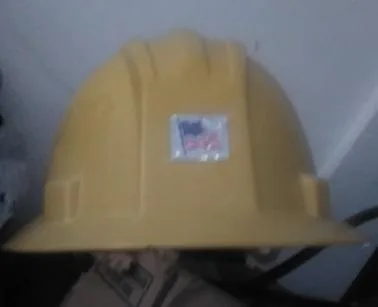 Helmet (light strong) with USA sticker JUST 5