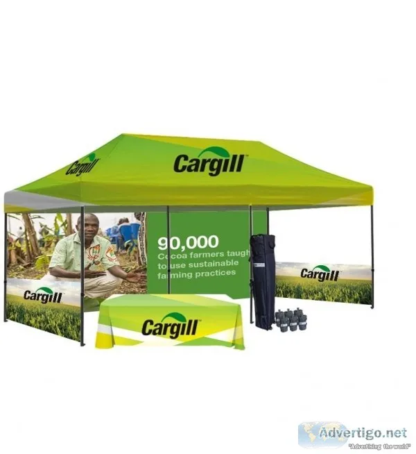Top Canopy Tents Custom Logo Tents with 600D Polyester