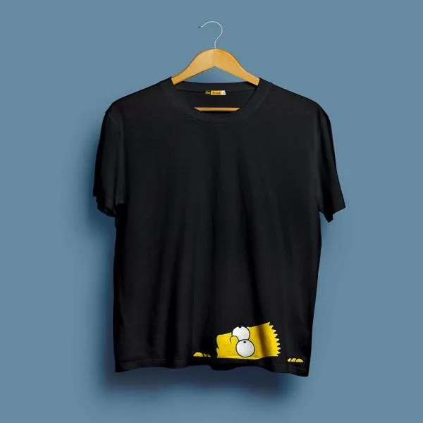 Simpsons Round Neck Graphic T-Shirt